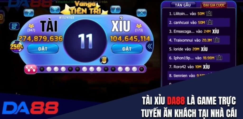 Tài Xỉu DA88